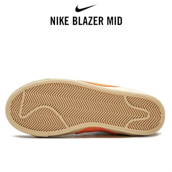 OW x Nike Blazer Mid萬聖節 米黃4