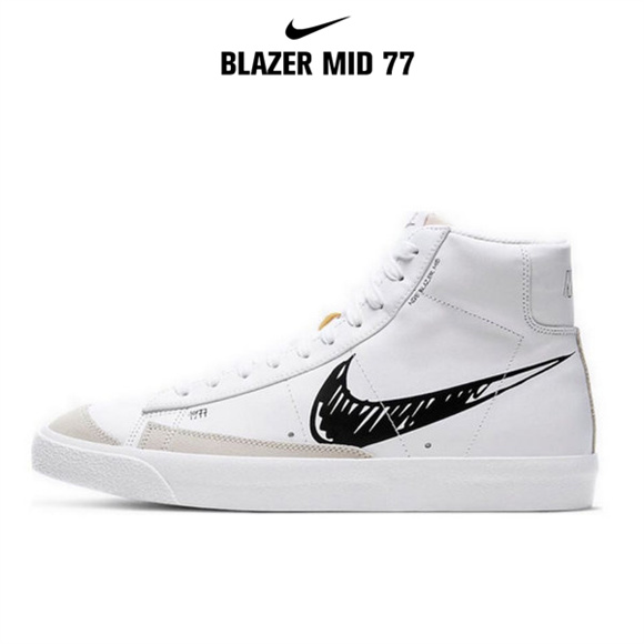 Blazer Mid '77塗鴉黑鉤2