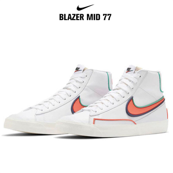 Blazer Mid '77 lnflnite白綠橘1