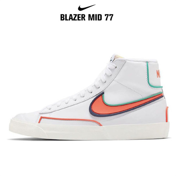 Blazer Mid '77 lnflnite白綠橘3