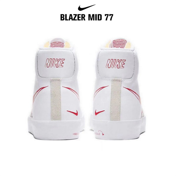Blazer Mid '77塗鴉紅鉤5