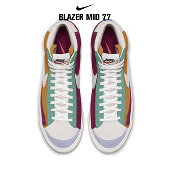 Blazer Mid '77紅黃陰陽2