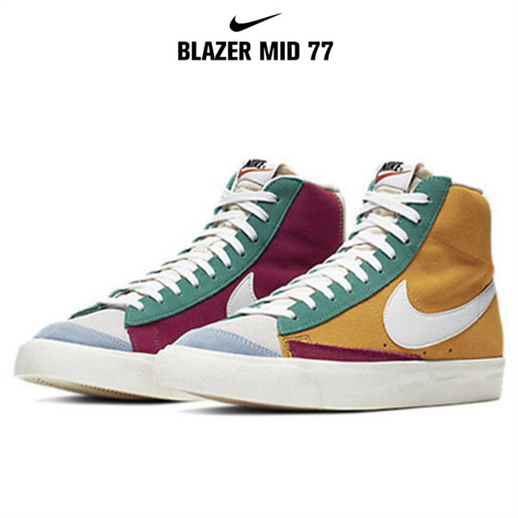 Blazer Mid '77紅黃陰陽1