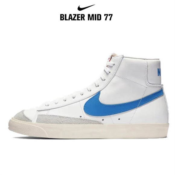 Blazer Mid '77藍鉤4