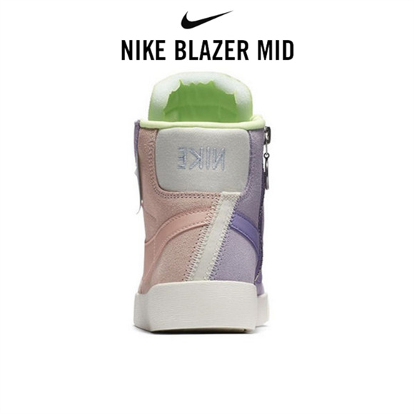 Blazer Mid粉紫拼色4